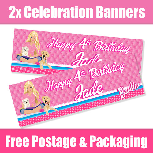 Personalised barbie birthday - personalised,