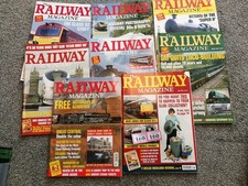 Railway magazine - 8 copies