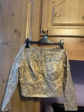 saree blouse, lehenga readymade gold 36-42