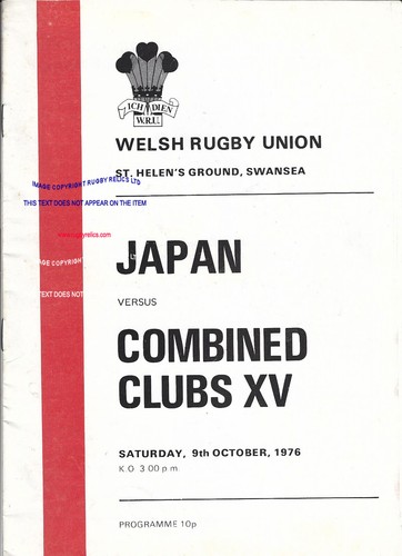 Combined clubs wales v - combined, of