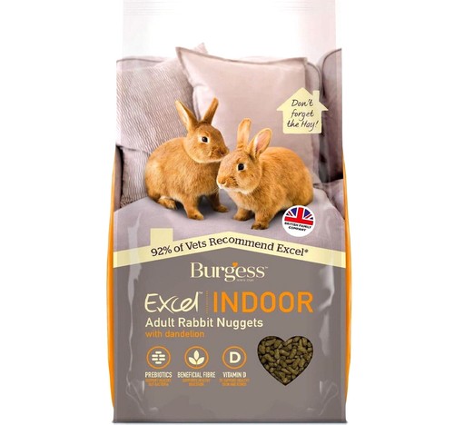 5kg excel indoor rabbit - indoor,