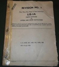 INTERNAT. LISTER 3 4 123B 124