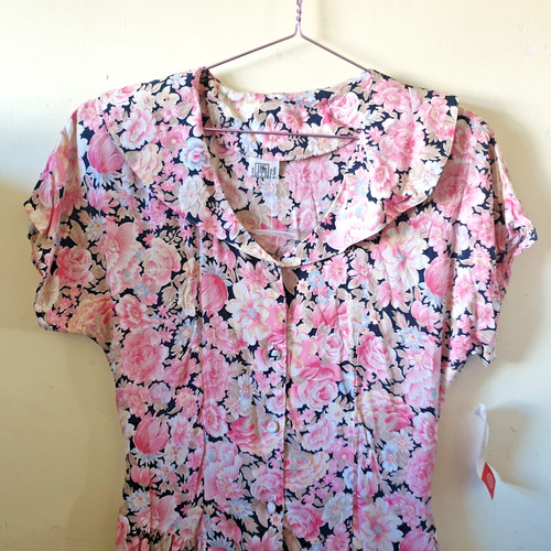 Vintage 80s tea dress midi - vintage,
