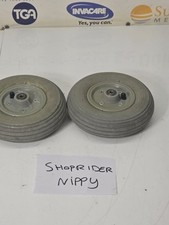Shoprider nippy Electric wheelchair parts Front Wheels Pair