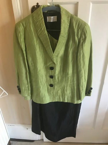 Lime green black sleeveless - lime, green/black
