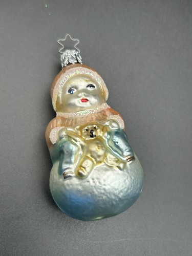 Antique baby girl snowball - antique,