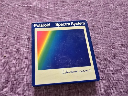 Vintage polaroid spectra - vintage,