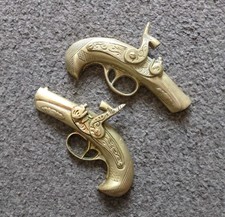 Pair Of Brass Wall Hanging