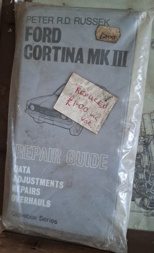 Ford cortina mk3 111 workshop - mk3,