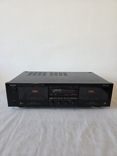 Vintage denon drw 750 double - drw-750,