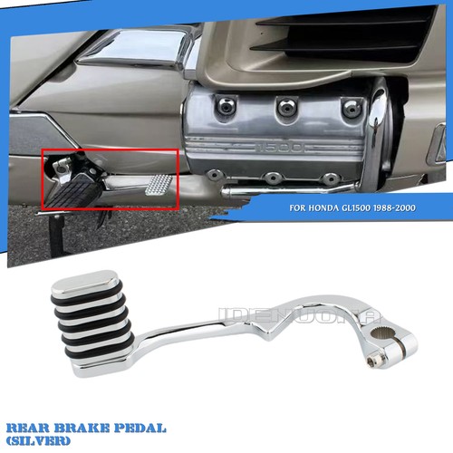 Rear brake pedal footrest kit - footrest,