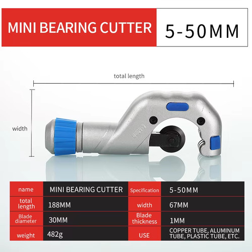 50mm bearing pipe - pipe, cutter