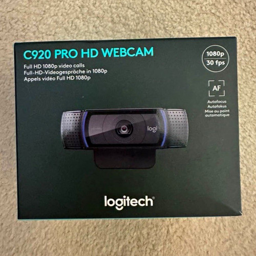 Logitech c920 pro webcam - logitech, hd
