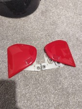 Arai Giga Side Covers Red Perfect Condition
