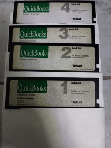 Vintage software intuit - software:,