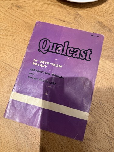 Qualcast jet stream rotary - qualcast,