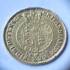 George 111 Military Half Guinea 1804 Vg