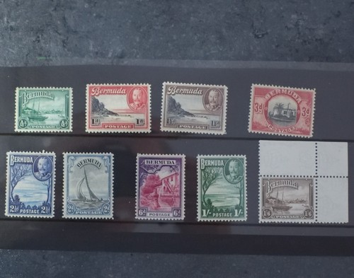 Bermuda stamps king george - stamps,