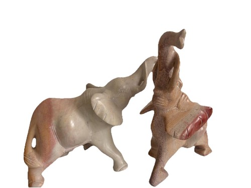 Carved soap stone - carved,