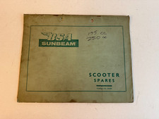 BSA Sunbeam Scooter Spares Parts Catalogue No. 00-5082 – Original Vintage