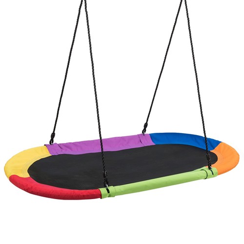 Costway oval swing - costway,