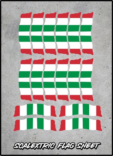 Slot car scalextric flag - slot,