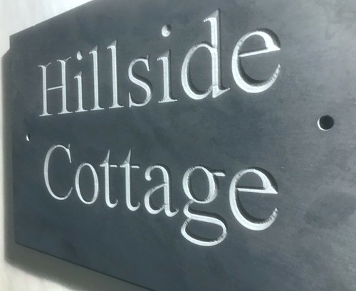 Natural personalised slate - natural,