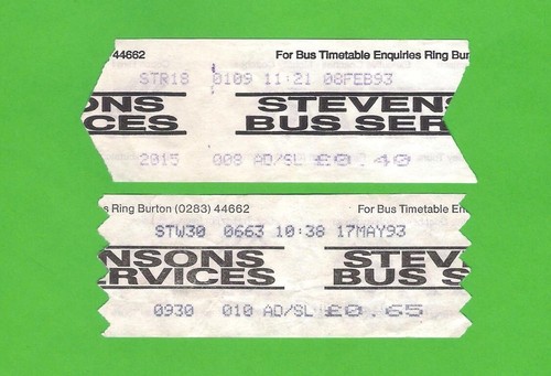 Stevensons bus services - stevensons, of