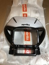 Aprilia RX50 2003-2004 NOS OEM Upper Fairing Cowling Panel Black/White AP8258837