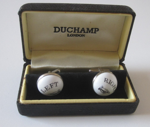 Duchamp london cufflinks - duchamp,