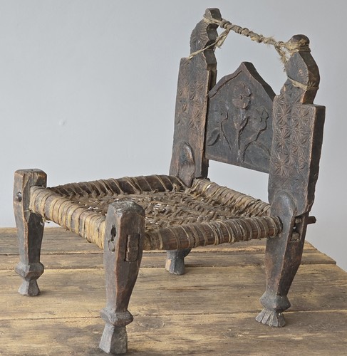 Antique hand carved swat - antique, hand-carved
