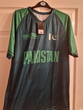 Mens Pakistan Cricket Champions Tropy 2025 Jersey. Green, Size XL. NWT.