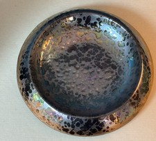 Studio Pottery Raku Bowl Oil