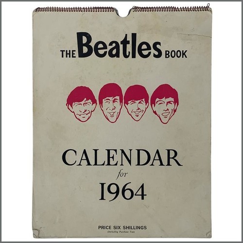 The beatles 1964 calendar - beatles, (uk)