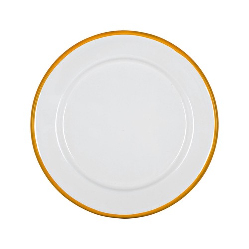 White enamel side - white, metal