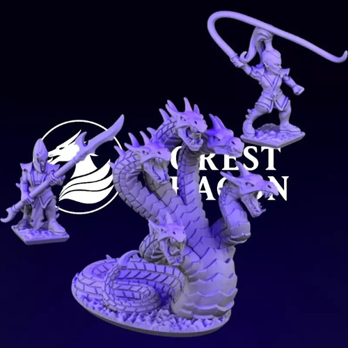Dark elves hydra - elves,