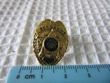 Sergeant Deputy Sheriff PLA Police obsolete vintage lapel pin badge