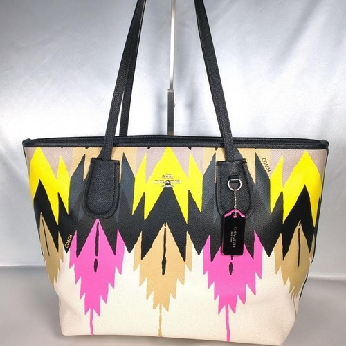 Coach 36361 ikat chevron print - coach,