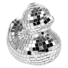 Mirror Disco Ball Duck Shape