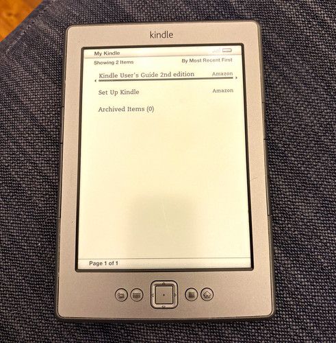 Amazon kindle 4th generation - kindle,