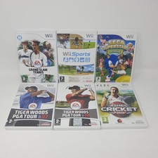 Nintendo Wii 6x Sports Game