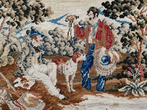 Antique 19thc berlin wool - antique, work