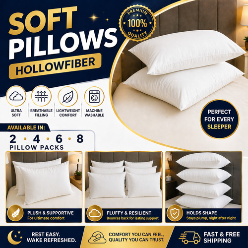 Pillows bounce back - pillows,