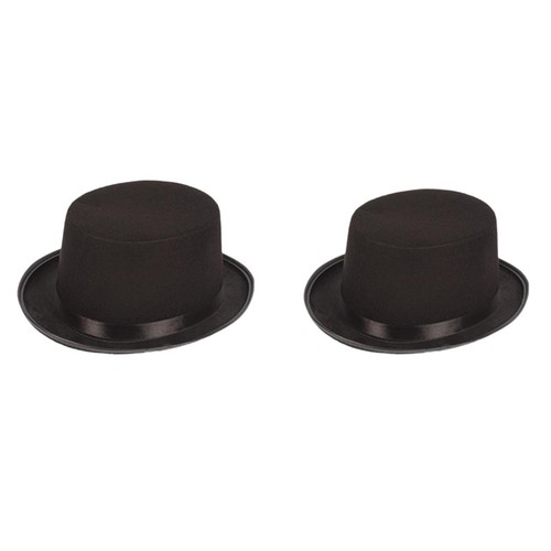 Felt top hat flat - top, butler