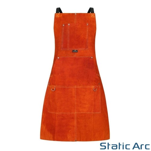 Leather welding apron cowhide - welding,
