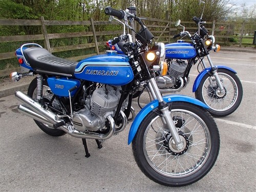 Kawasaki 750 triple - h2, 1972