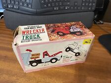 A 21 Toy (Marx) Battery Operated Climbing Wrecker Truck - Boxed