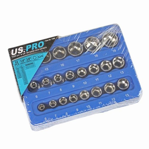 Pro 22pc superlock 8 and - superlock,