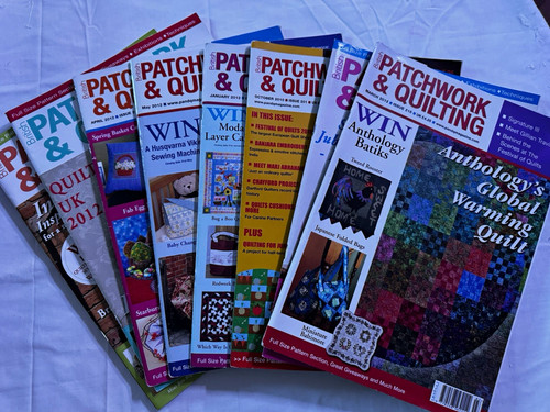 British patchwork quilting - &,