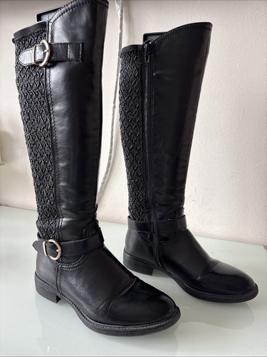 Pavers black knee - pavers, boots